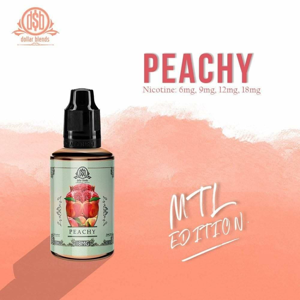 Af Gud finansiere Tilsyneladende Dollar Blend E-Juice Peachy 30ml – Vapestation store